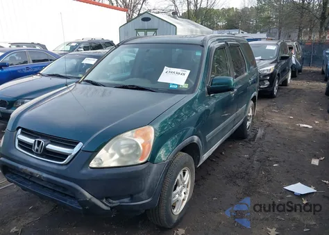 2003 Honda Cr-V Ex from USA, damaged, VIN SHSRD78883U156882